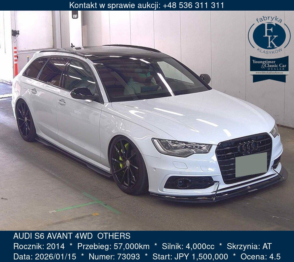 AUDI S6 AVANT 4WD  OTHERS