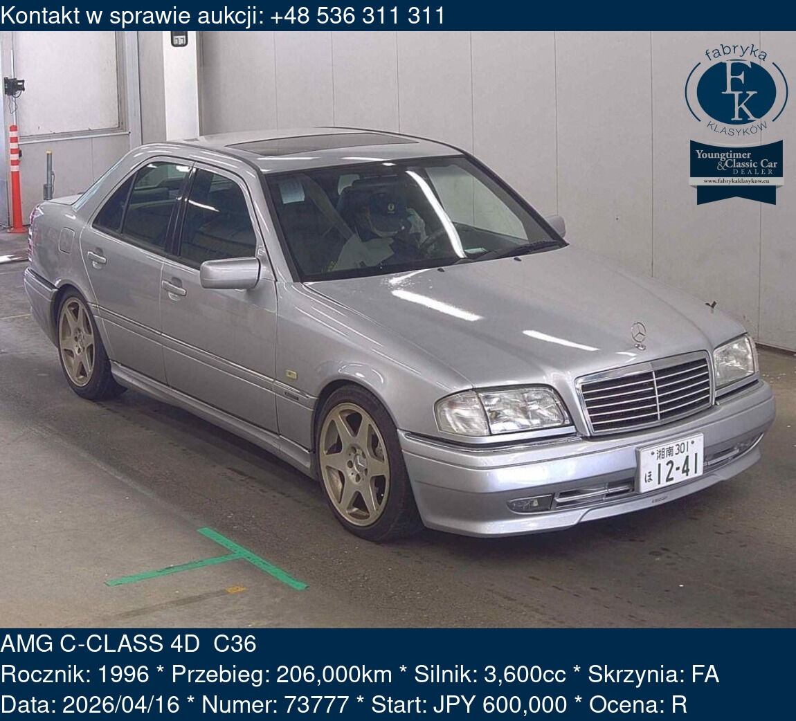 AMG C-CLASS 4D  C36