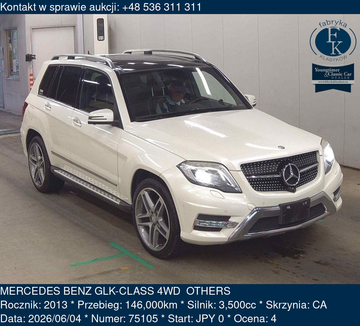 MERCEDES BENZ GLK-CLASS 4WD  OTHERS