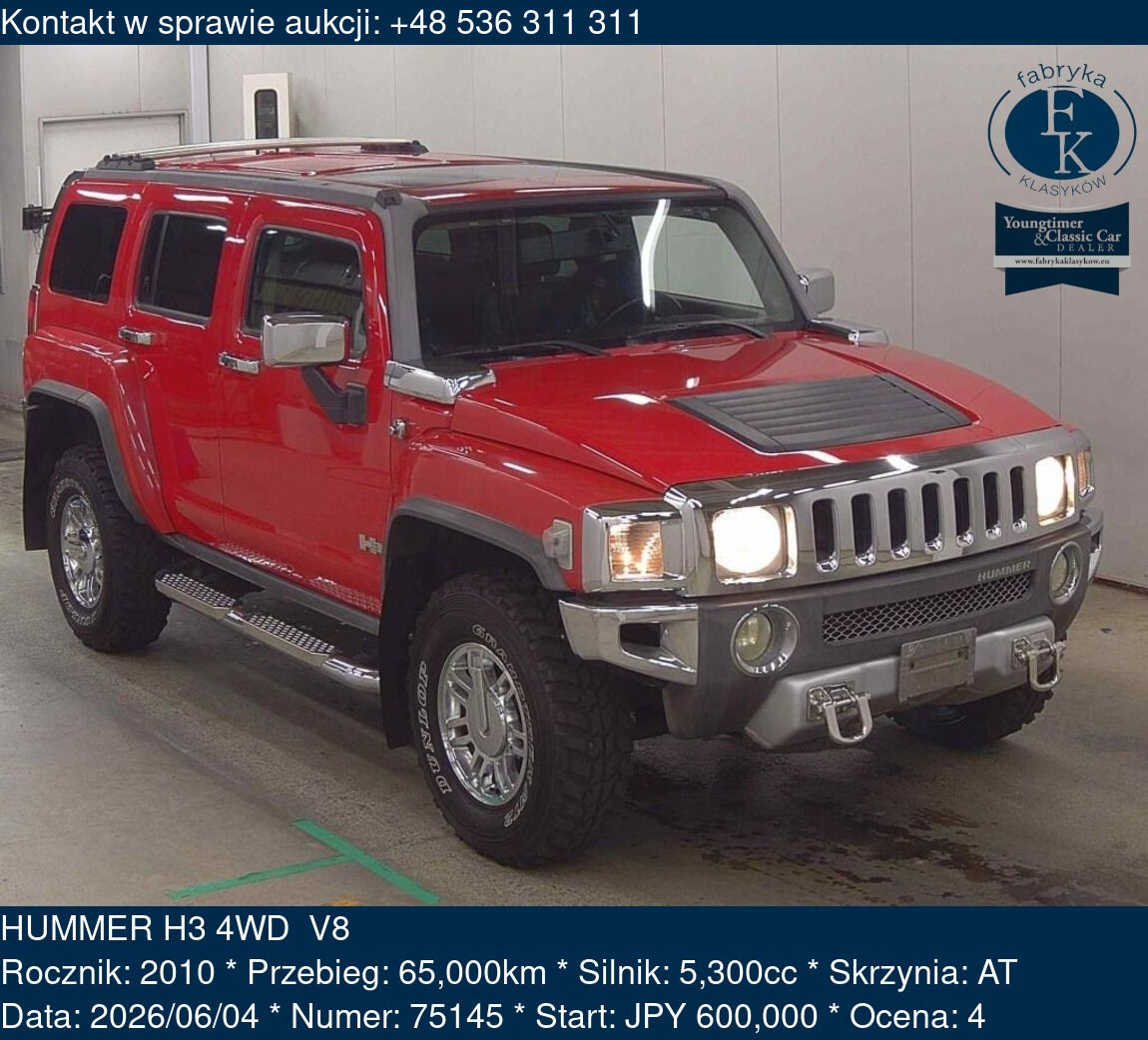 HUMMER H3 4WD  V8