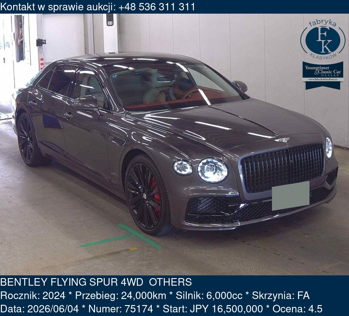 BENTLEY FLYING SPUR 4WD  OTHERS