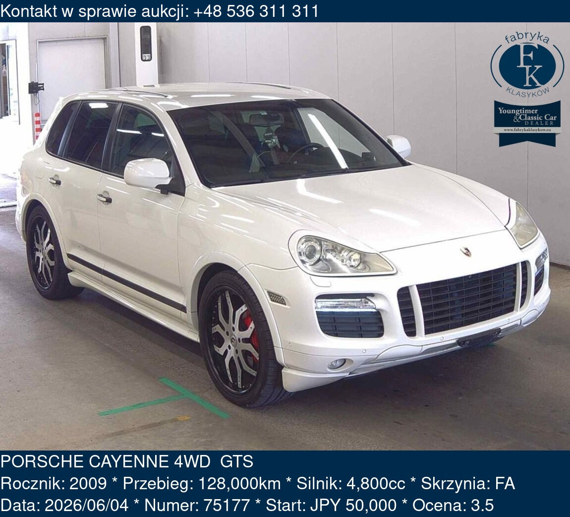 PORSCHE CAYENNE 4WD  GTS