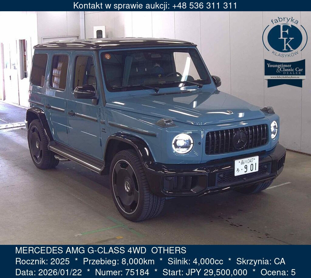 MERCEDES AMG G-CLASS 4WD  OTHERS