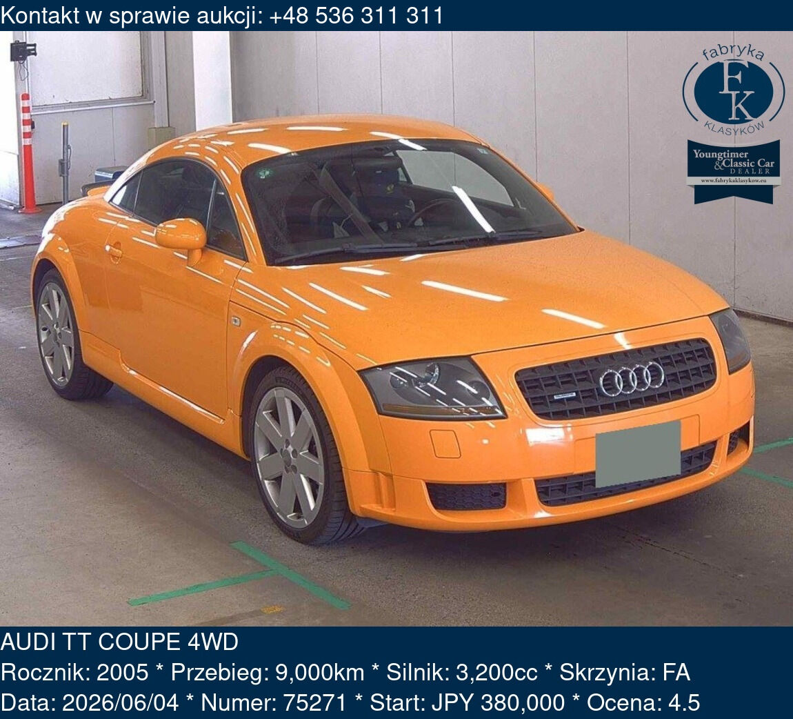 AUDI TT COUPE 4WD