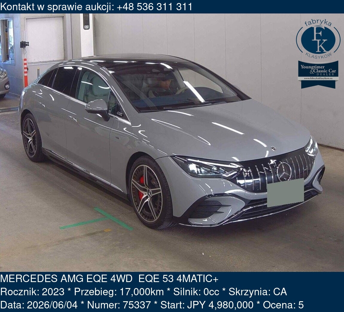 MERCEDES AMG EQE 4WD  EQE 53 4MATIC+