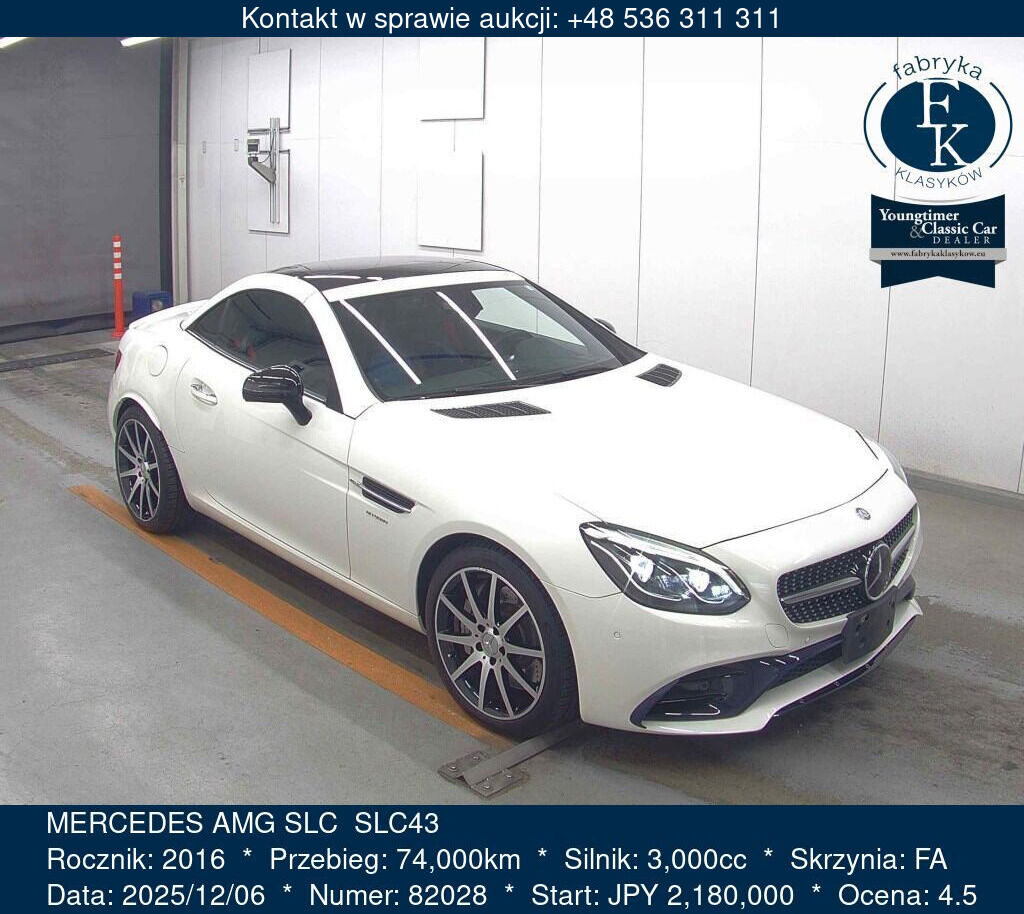MERCEDES AMG SLC  SLC43