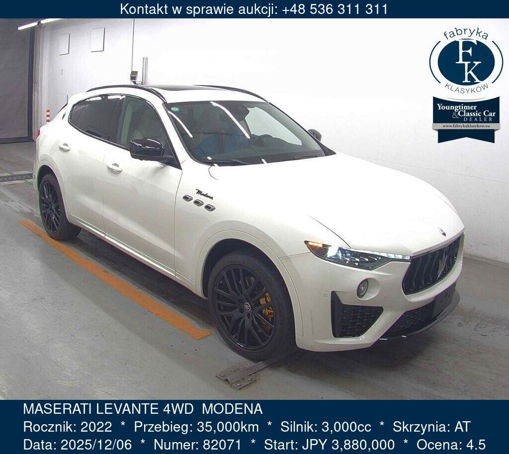 MASERATI LEVANTE 4WD  MODENA