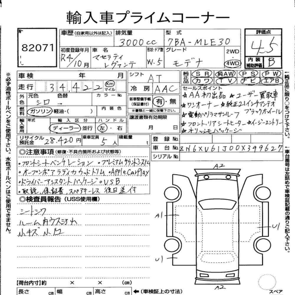 MASERATI LEVANTE 4WD  MODENA