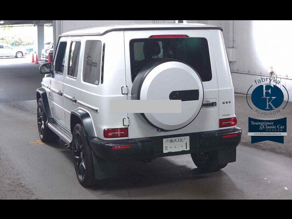 MERCEDES AMG G-CLASS 4WD  G63 EDITION MAGNO WHITE