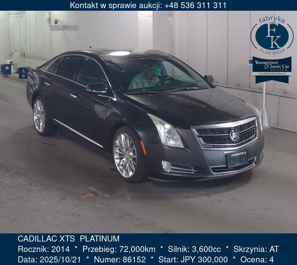 CADILLAC XTS PLATINUM