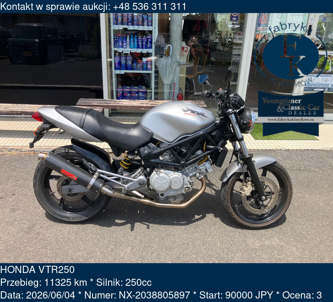 HONDA VTR250