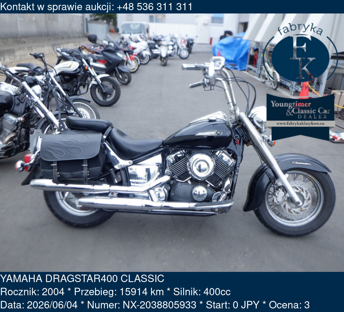 YAMAHA DRAGSTAR400 CLASSIC