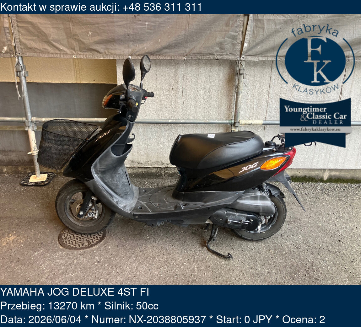 YAMAHA JOG DELUXE 4ST FI